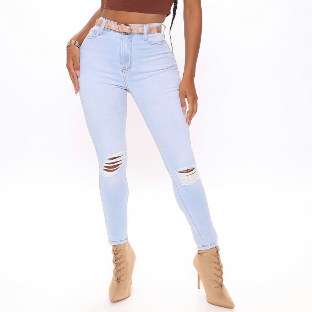 FashionNova | high waist skinny jeans size 5